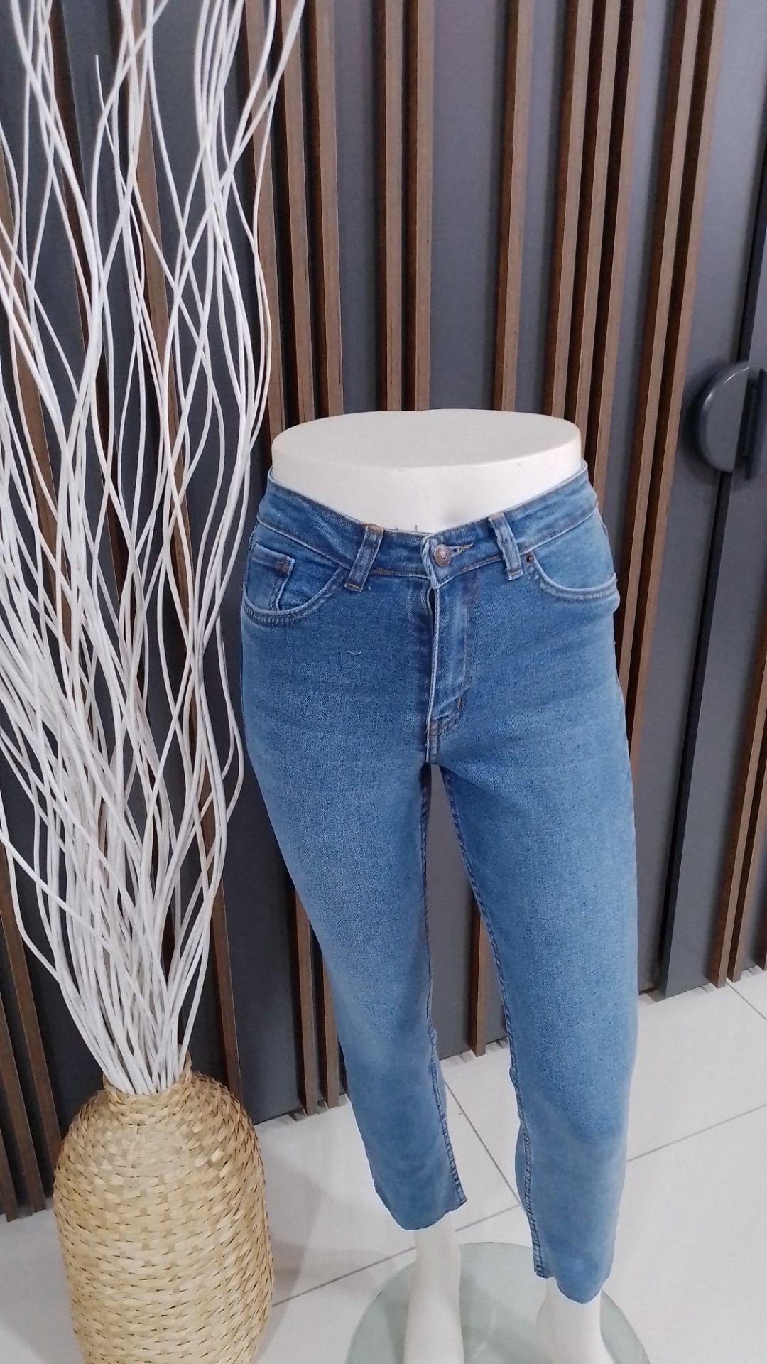 Derla Kadın Mavi Kot Pantolon