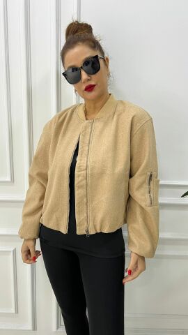 Korbe Kadın Camel Mont