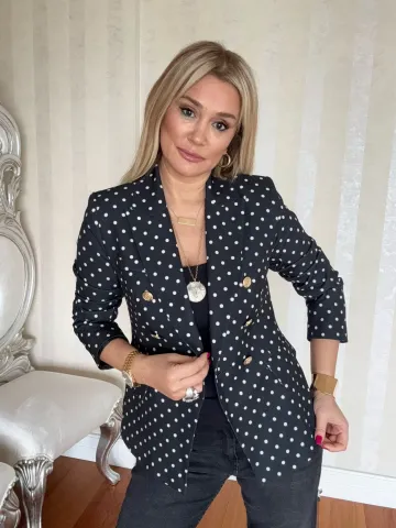 Casey Siyah Blazer