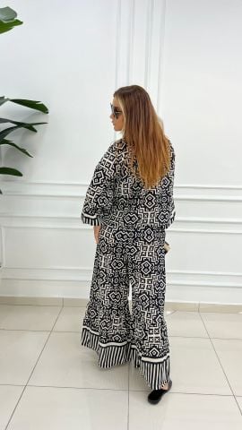 Vione Kadın Siyah Takım