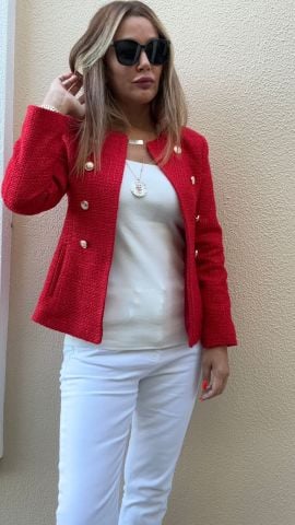 Celca Kırmızı Blazer