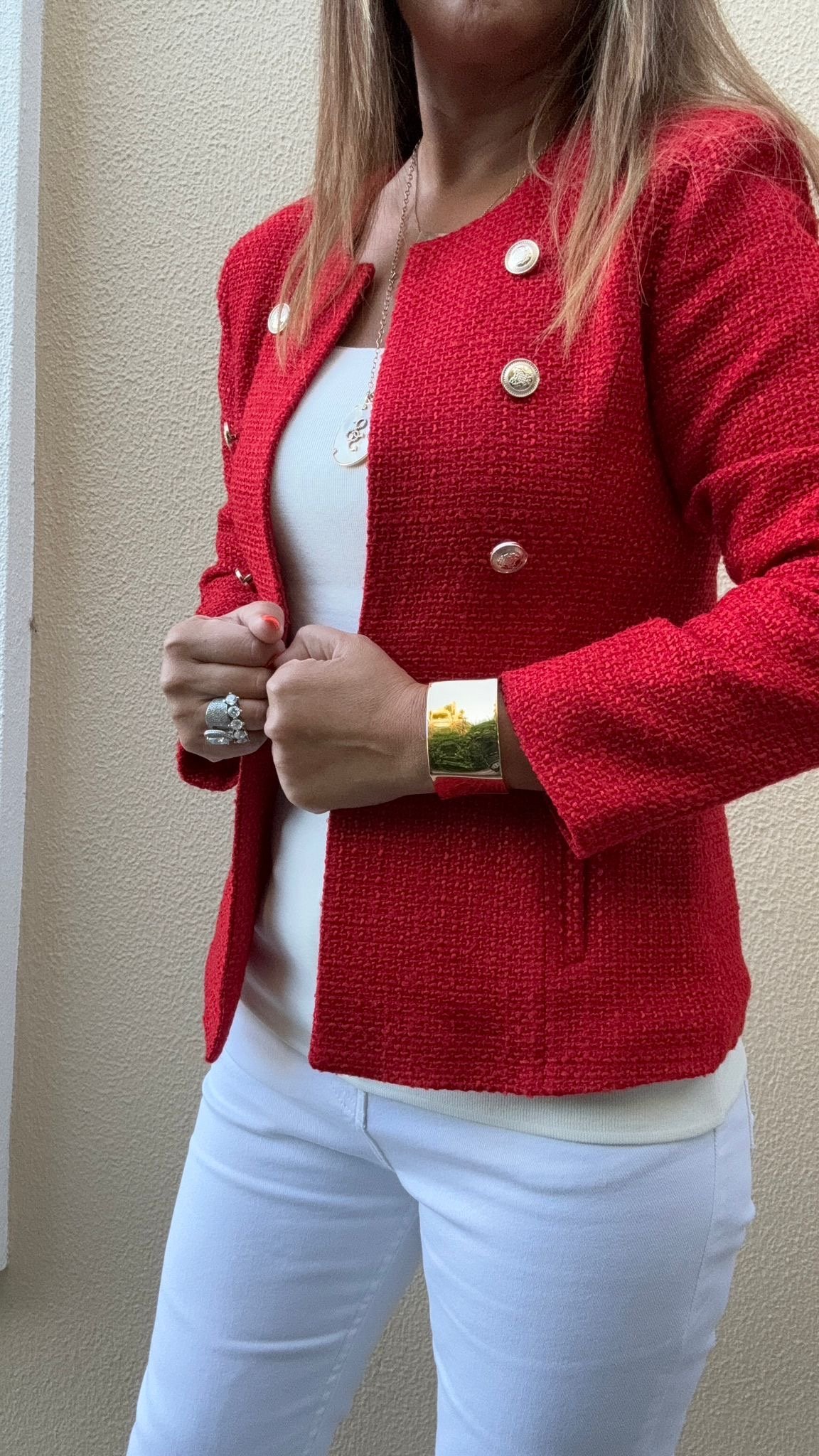 Celca Kırmızı Blazer