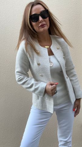 Celca Ekru Blazer