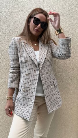 Livel Krem Blazer
