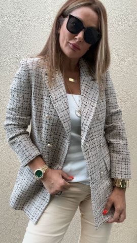 Livel Krem Blazer