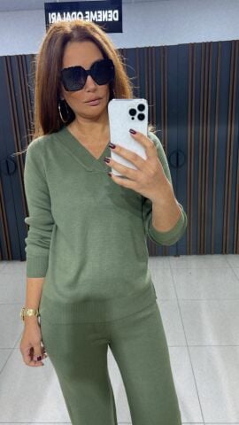 Forna Haki Triko Takım