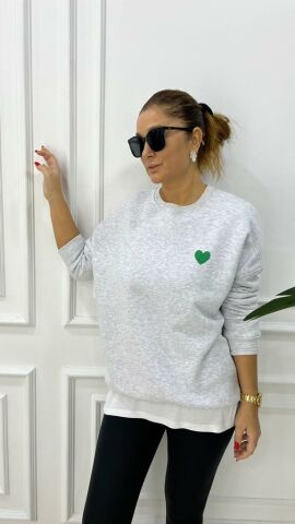 Holm Kadın Gri Sweat