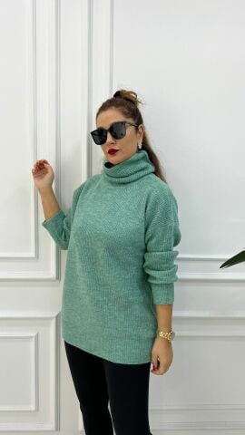 Tonly Kadın Mint Yeşil Kazak