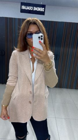 Mirela Camel Ceket