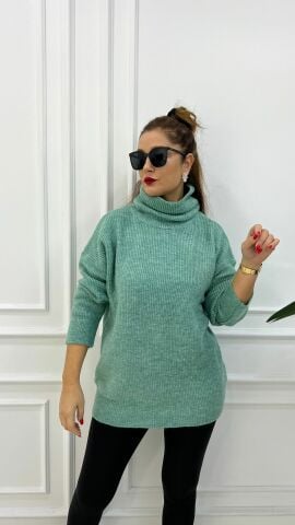 Tonly Kadın Mint Yeşil Kazak