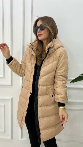 Franco Kadın Camel Mont