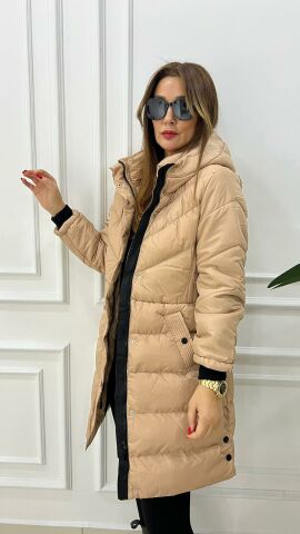 Franco Kadın Camel Mont
