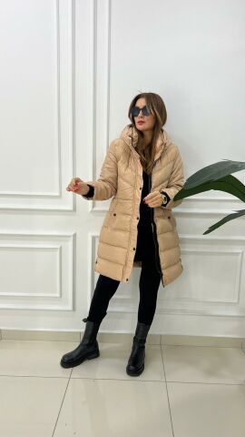 Franco Kadın Camel Mont