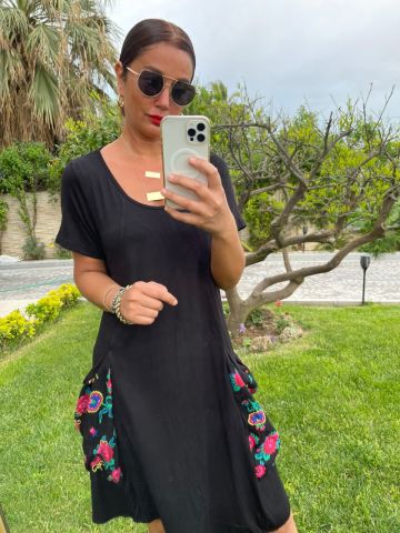 Sabrina Siyah Elbise