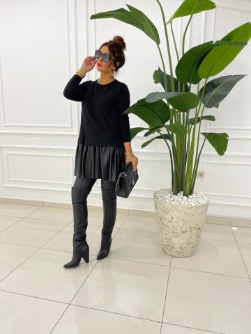 Janita Siyah Elbise