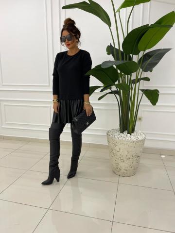 Janita Siyah Elbise