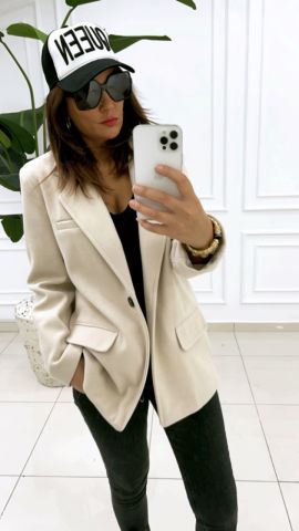 Veeti Taş Rengi Ceket