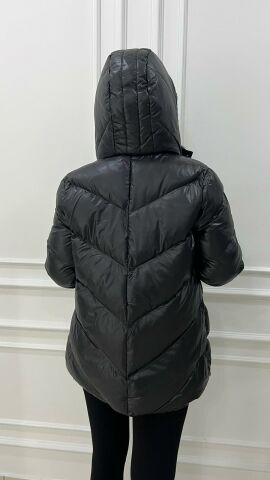 Garica Kadın Siyah Mont