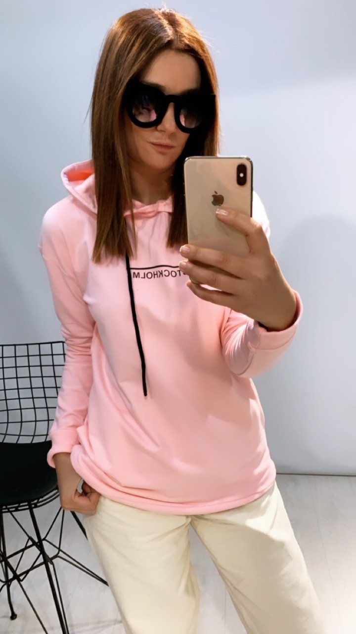 Stock Pembe Sweat