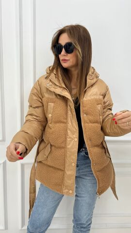 Marre Kadın Camel Mont