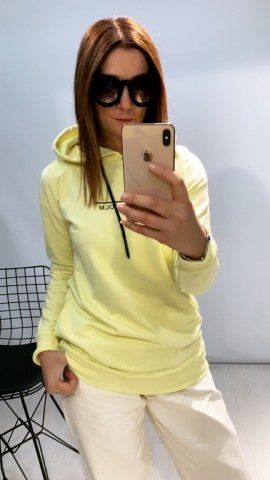 Stock Sarı Sweat
