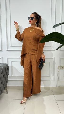 Brant Kahve Keten Takım