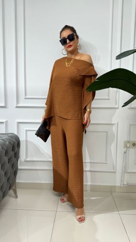 Brant Kahve Keten Takım