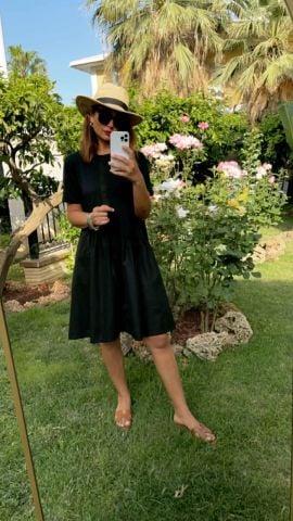 Abella Siyah Elbise