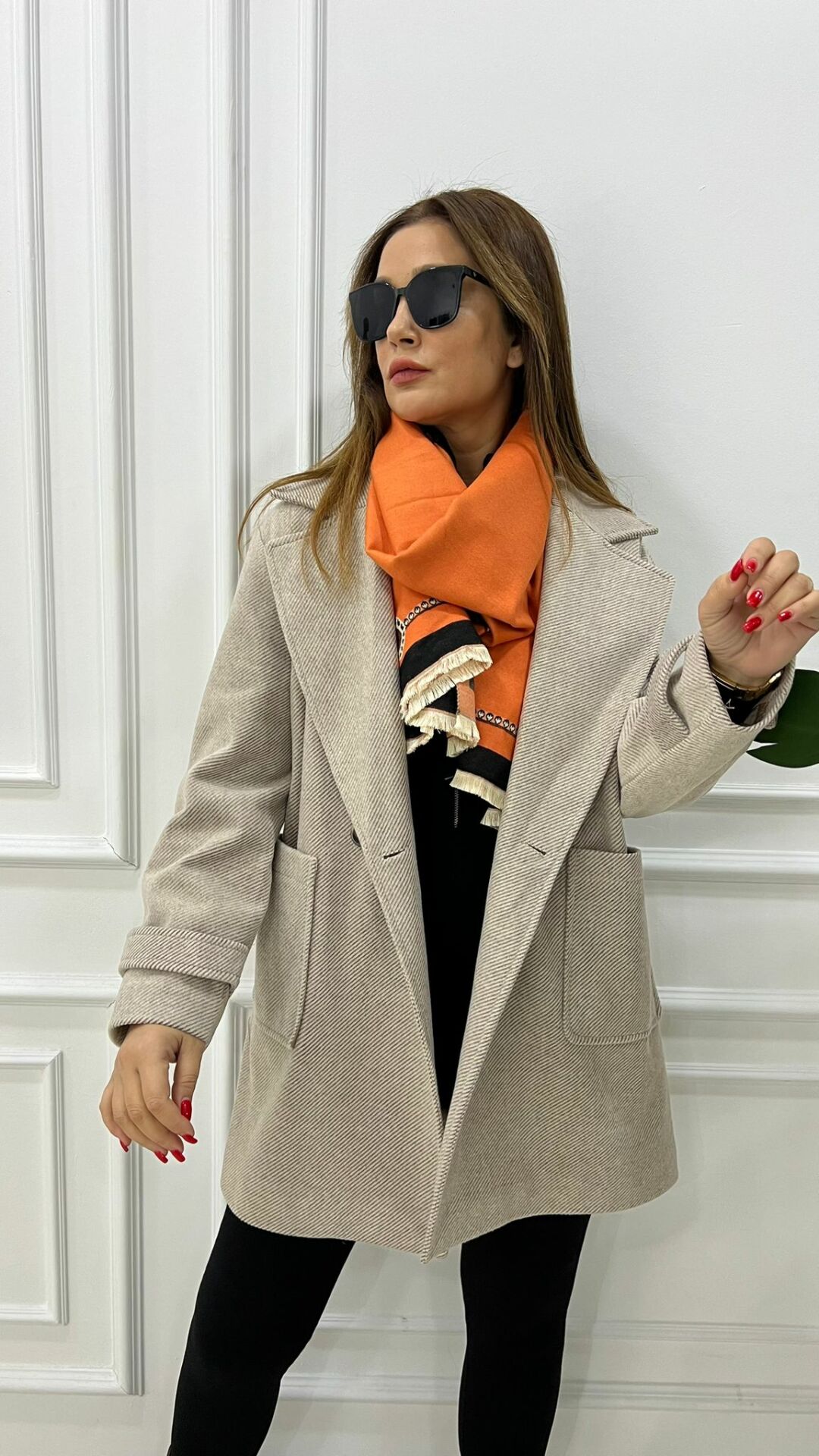 Delpa Kadın Vizon Kaban