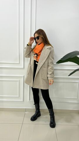 Delpa Kadın Vizon Kaban