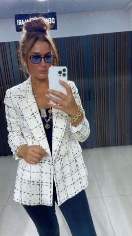 Şilay Ekru Blazer