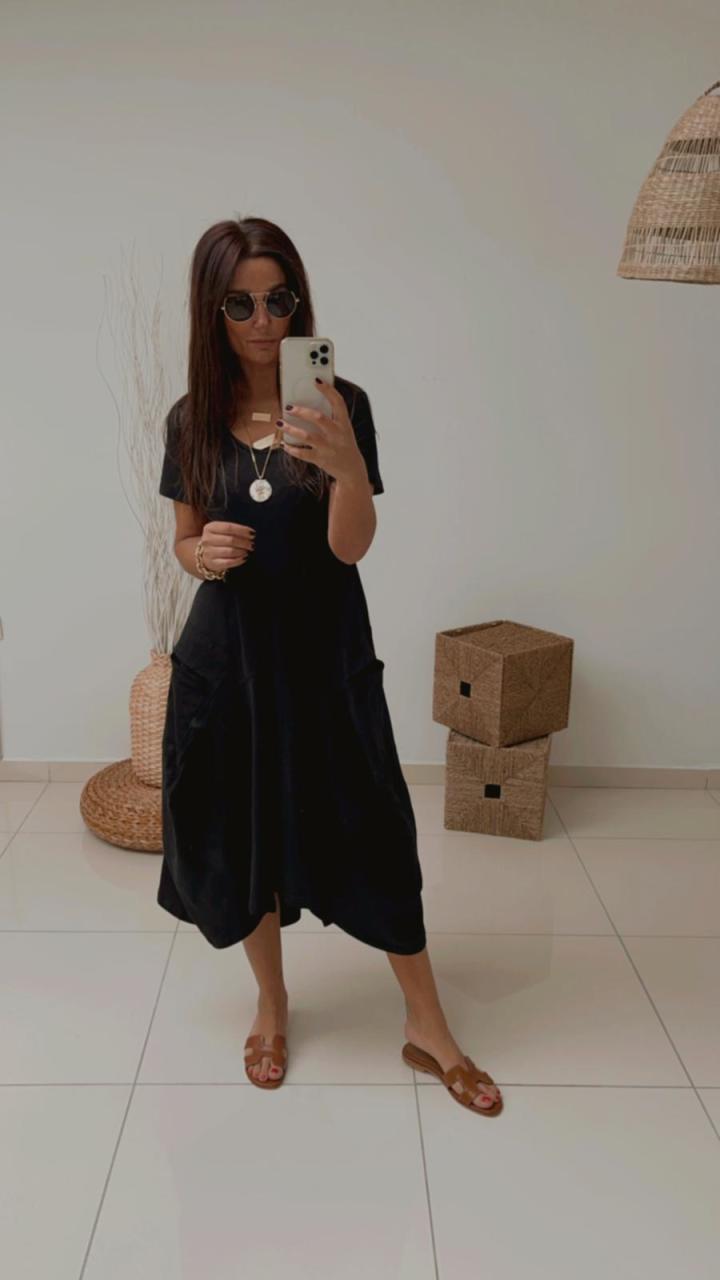 Legra Siyah Elbise