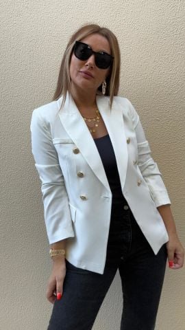 Javed Ekru Blazer