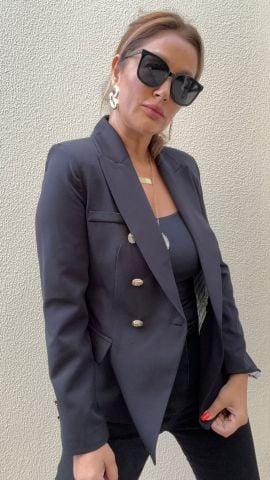 Javed Siyah Blazer