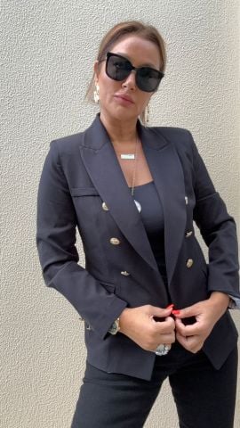 Javed Siyah Blazer