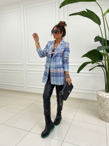 Kraf Mavi Blazer