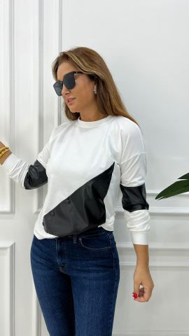Hetja Kadın Ekru Sweat