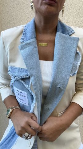 Keyla Taş Rengi Blazer