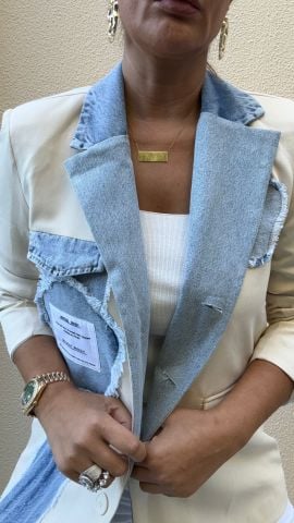 Keyla Taş Rengi Blazer