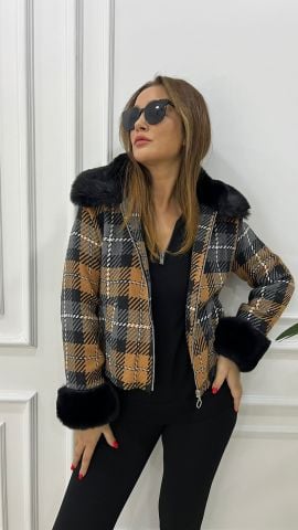 Zeha Kadın Camel Kaban