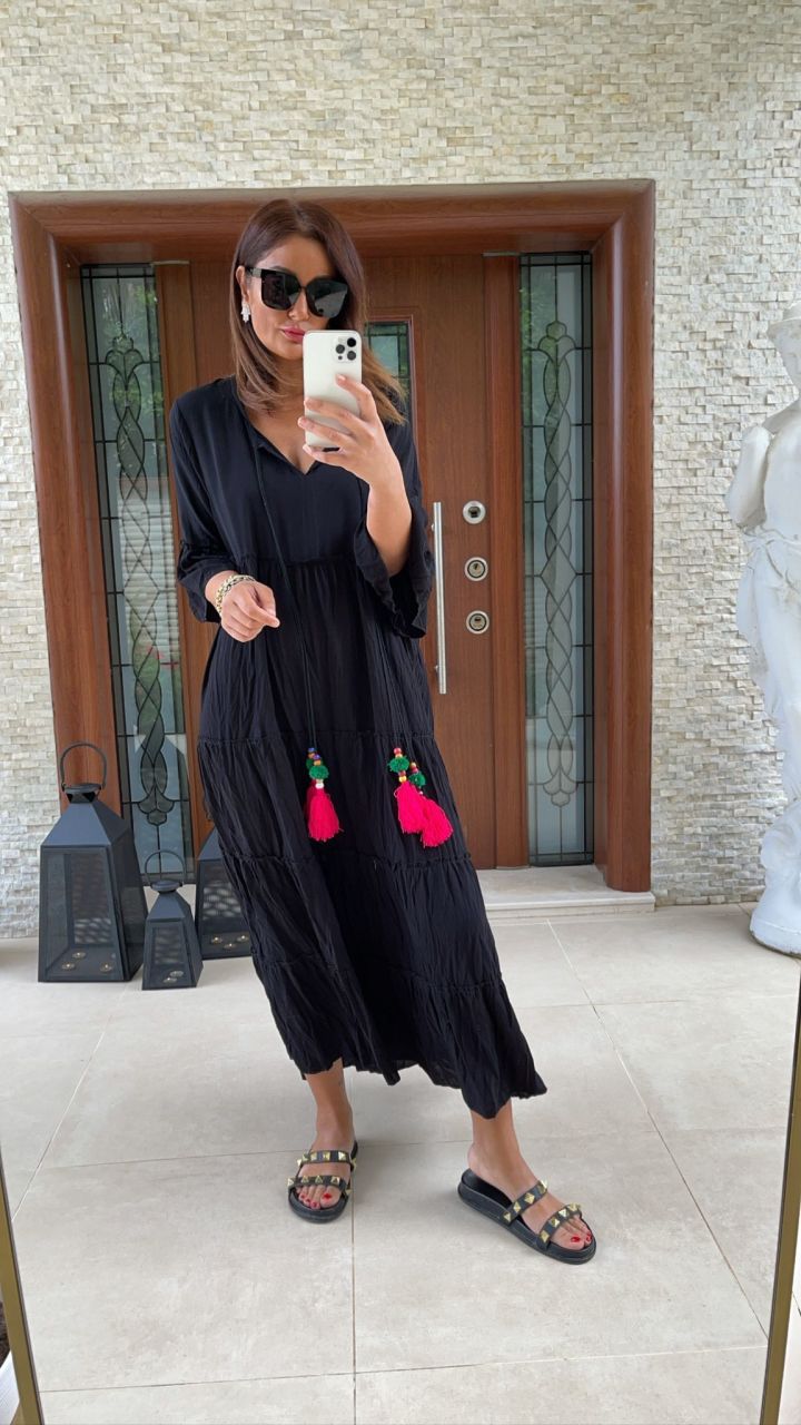 Vera Siyah Elbise