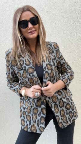 Mellow Leopar Ceket