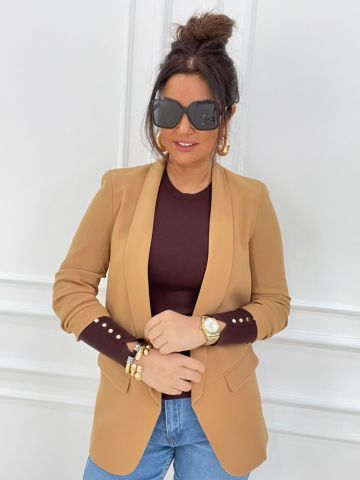 Dimore Camel Blazer