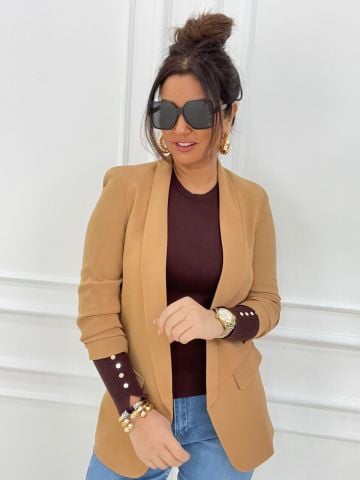 Dimore Camel Blazer