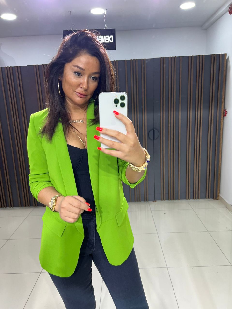 Dimore Yeşil Blazer