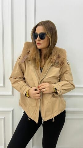 Bolve Kadın Camel Mont
