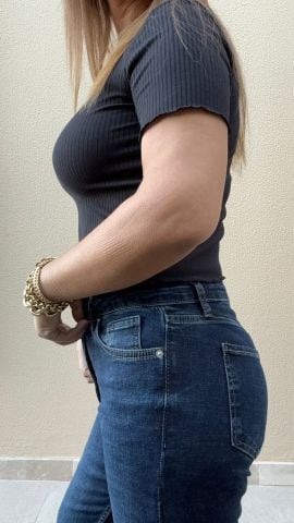 Vonel Ful Likralı Koyu Mavi Jeans
