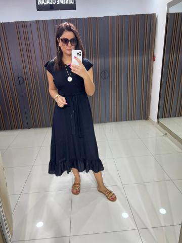 Naysa Siyah Elbise