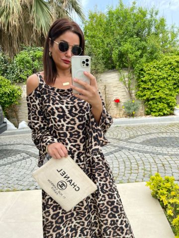Beggy Leopar Elbise