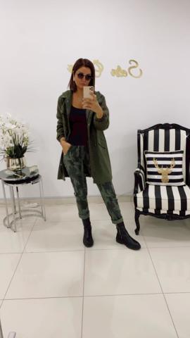 Haki Kamuflaj Pantalon